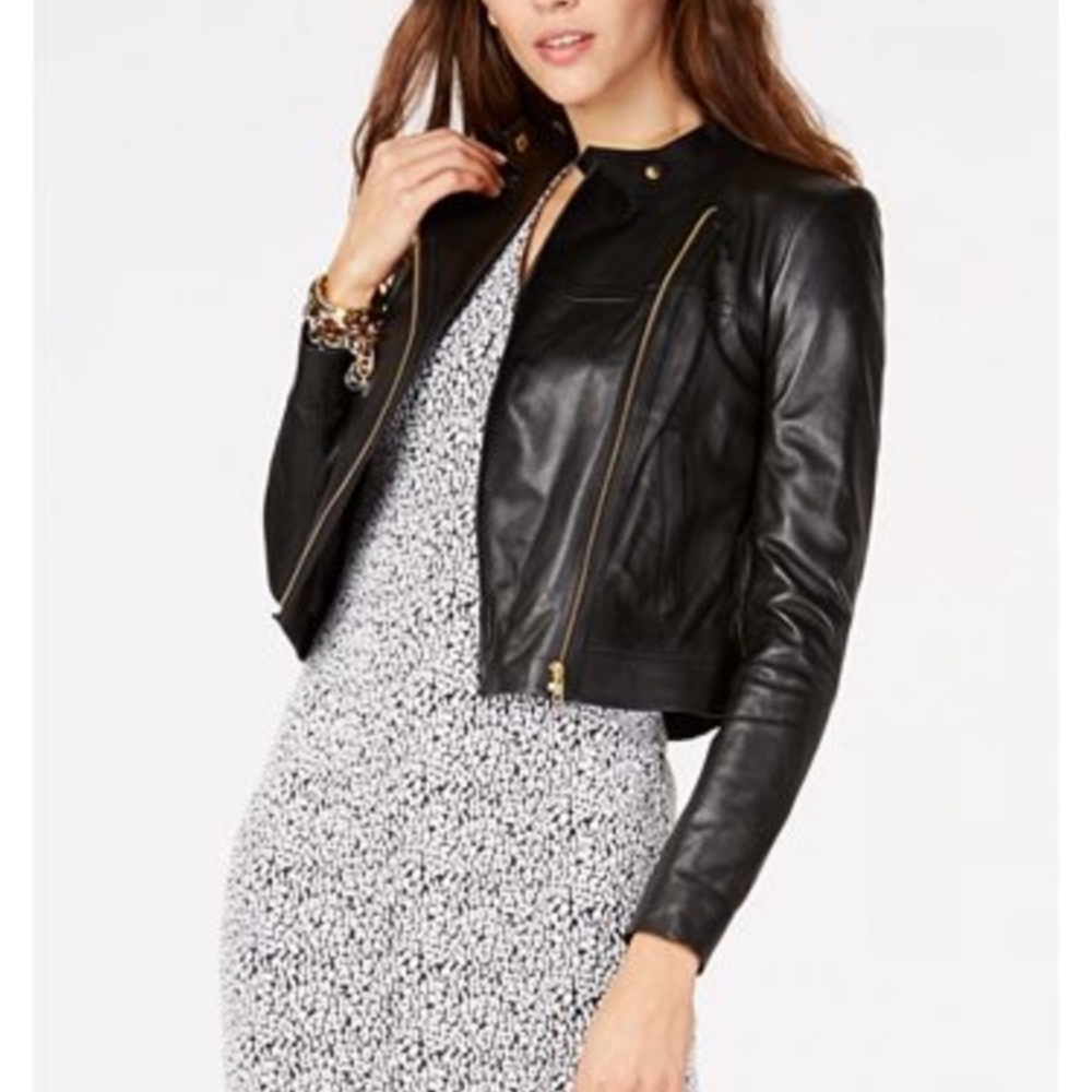 MICHAEL Michael Kors Leather Jacket